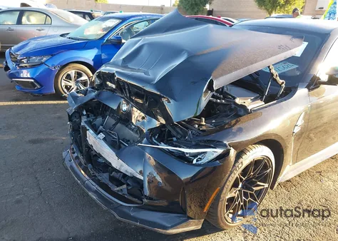 2022 BMW M3 Competition from USA, damaged, VIN WBS33AY07NFM19278